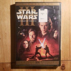 Star Wars III Revenge of the Sith DVD widescreen